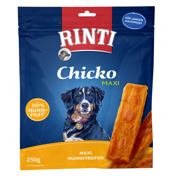 Rinti Chicko Maxi Huhn 250g, Artgerechte Snacks für Hunde