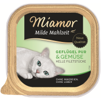 Miamor Milde Mahlzeit Geflügel & Gemüse...