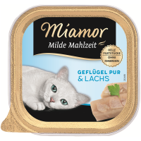Miamor Milde Mahlzeit Geflügel & Lachs 100g