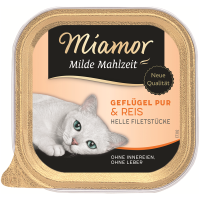 Miamor Milde Mahlzeit Geflügel & Reis 100g,...