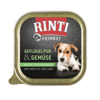 Rinti Feinest Geflügel Pur & Gemüse 150g,...