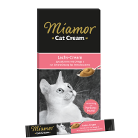 Miamor Cat Snack Lachs-Cream 6x15g