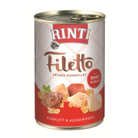 Rinti Filetto Huhn & Rind in Jelly 420g Dose