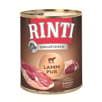Rinti Singlefleisch Lamm Pur 800g, Vollnahrung für...