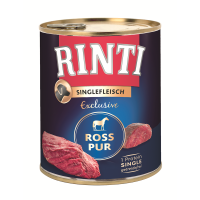 Rinti Singlefleisch Exclusive Ross Pur 800g, Vollnahrung...