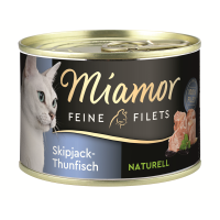 Miamor Feine Filets Naturell Skipjack-Thunfisch 156g Dose