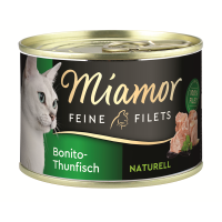 Miamor Feine Filets Naturell Bonito-Thunfisch 156g Dose