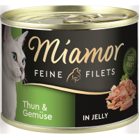 Miamor Feine Filets Thunfisch & Gemüse 185g...