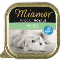 Miamor Ragout Royale Cream Kalb in Tomatencream 100g