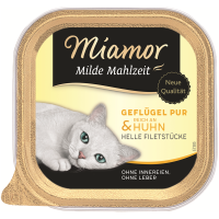 Miamor Milde Mahlzeit Geflügel & Huhn 100g,...