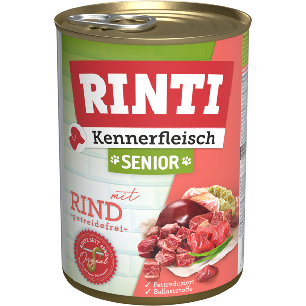 Rinti Kennerfleisch Senior Rind 400g