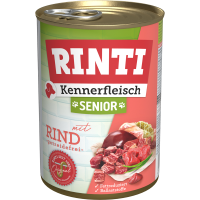 Rinti Kennerfleisch Senior Rind 400g, Alleinfuttermittel...