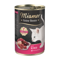 Miamor Feine Beute Rind 400g, Alleinfuttermittel für...