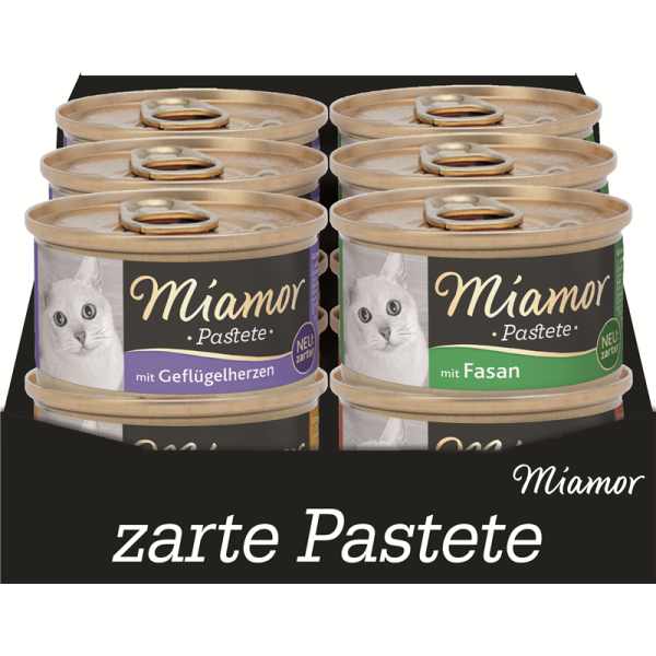 Miamor Pastete Multibox Geflügel 12x85g Dose