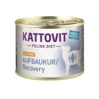 Kattovit Feline Diet Aufbaukur/Recovery Huhn 185g, Zur...