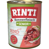 Rinti Kennerfleisch Senior Rind 800g, Alleinfuttermittel...