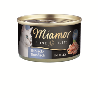 Miamor Feine Filets Skipjack-Thunfisch in Jelly 100g,...