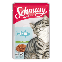 Schmusy Ragout mit Thunfisch in Jelly 100g,...