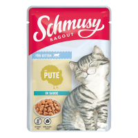 Schmusy Ragout Kitten mit Pute in Sauce 100g,...