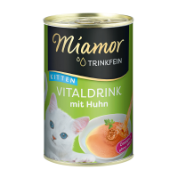 Miamor Trinkfein Vitaldrink Kitten mit Huhn 135ml,...
