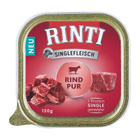 Rinti Singlefleisch Rind Pur 185g Schale, Vollnahrung...