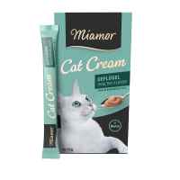 Miamor Cat Snack Geflügel-Cream 6x15g, Miamor Cat...