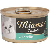 Miamor Forelle 85g, Zarte Fleischpastete