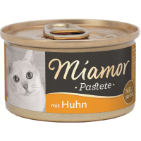 Miamor Huhn 85g, Zarte Fleischpastete