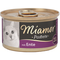 Miamor Pastete Ente 85g, Zarte Fleischpastete mit der...