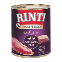 RINTI Singlefleisch Exclusive Geflügel Pur 800g,...