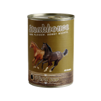Fleischeslust Steakhouse Pferd Pur 400 g, Hunde Nassfutter