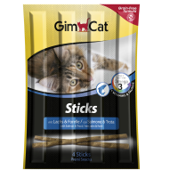 GimCat Sticks mit Lachs & Forelle für Katzen...