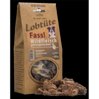 Petman Lobtüte FASS! Wildfleisch 80 g, Hunde Snack