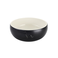 Hunter Keramik-Napf Lund schwarz 900 ml, Hundezubehör