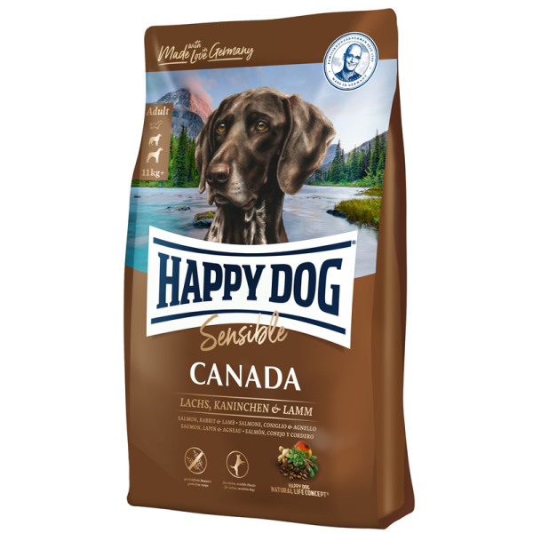 Happy Dog Supreme Sensible Canada 1 kg, Superpremium-Vollnahrung
