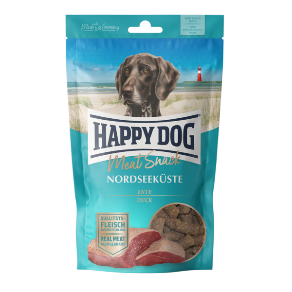 Happy Dog Meat Snack Nordseeküste 75 g, Fleischsnack für Hunde