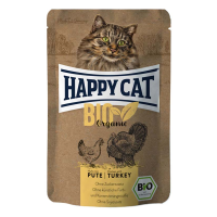 Happy Cat Bio Pouch Huhn & Pute 85 g