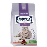 Happy Cat Senior Atlantik Lachs 4 kg, Alleinfuttermittel...