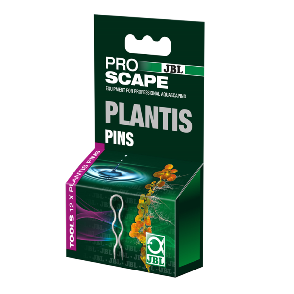 JBL PROSCAPE PLANTIS, Halt für alle Pflanzen: Nadeln zur sicheren Fixierung von Pflanzen im Aquarienboden bis zur festen Verwurzelung