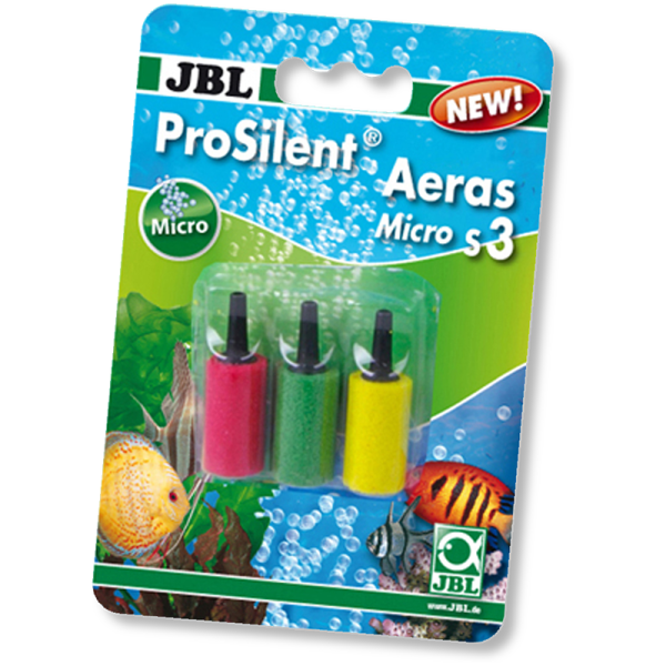 JBL ProSilent Aeras Micro S3, Ausströmerstein aus extra feinporigem Quarzsandgemisch - Für besonders feine Luftblasen