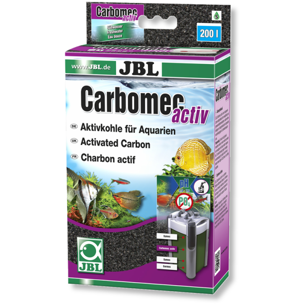 JBL Carbomec activ, Hochleistungs-Aktivkohle für Süßwasser