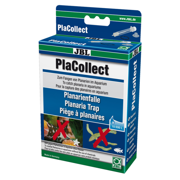 JBL PlaCollect, Bequeme und effektive Möglichkeit, Plattwürmer (Planarien) ohne Chemie zu fangen