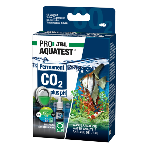 JBL PROAQUATEST CO2-pH Permanent, Permanente Direktmessung des optimalen pH-Wertes und Kohlendioxidgehaltes in Süßwasseraquarien