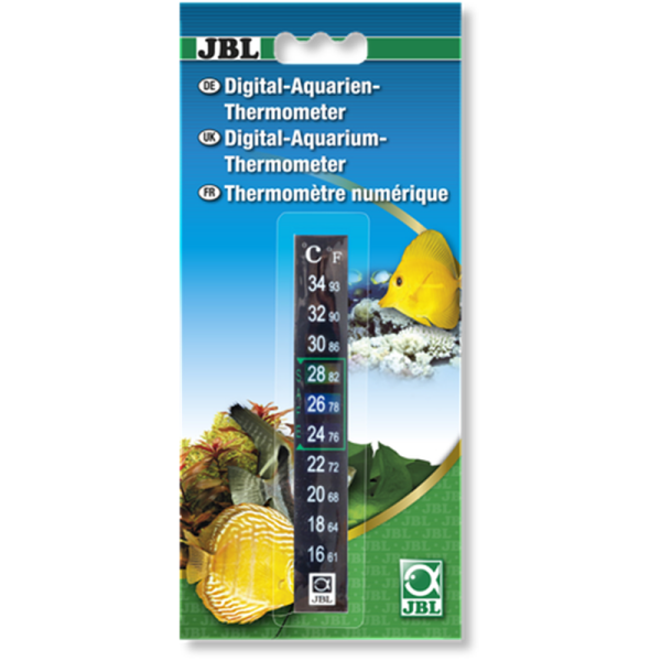 JBL Aquarium Thermometer Digital, Gute Messgenauigkeit und gesunde Fische: Digital-Aquarien-Thermometer