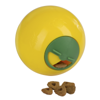 Kerbl Snackball für Katzen gelb  ø 7,5 cm