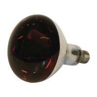 Kerbl Infrarotlampe Hartglas 150 W rot, Hobbyfarming