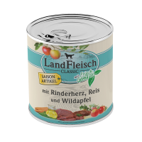 LandFleisch Classic Rinderherz, Reis & Wildapfel mit...