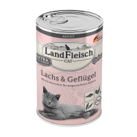 LandFleisch Cat Adult Gelee Lachs & Geflügel...