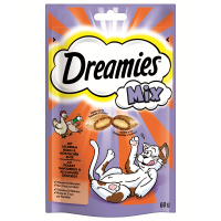 Dreamies Cat Snack Mix mit Huhn & Ente 60g, Die...