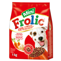 Frolic Complete Mini Rind, Karotten & Reis 1kg, 100%...